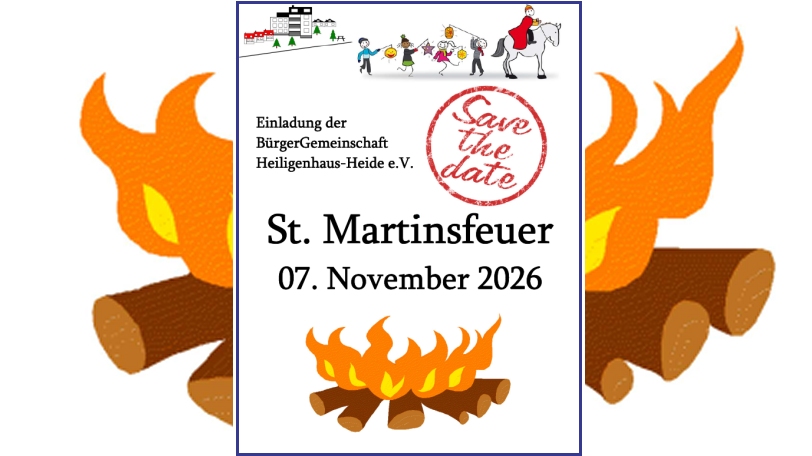 Save The Date Sankt Martin 2026